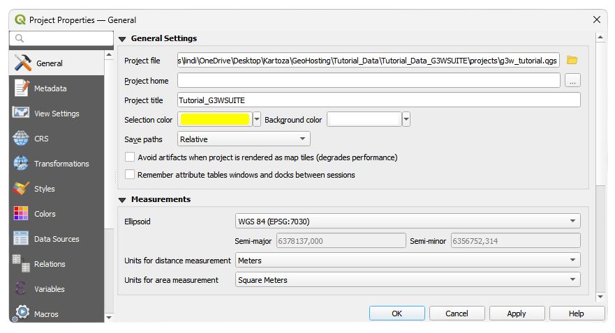 Updating Project Title