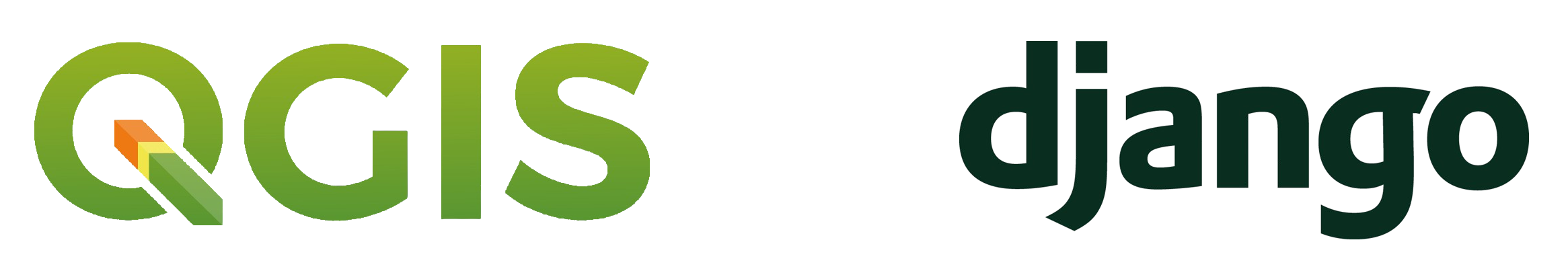 QGIS and Django Logo