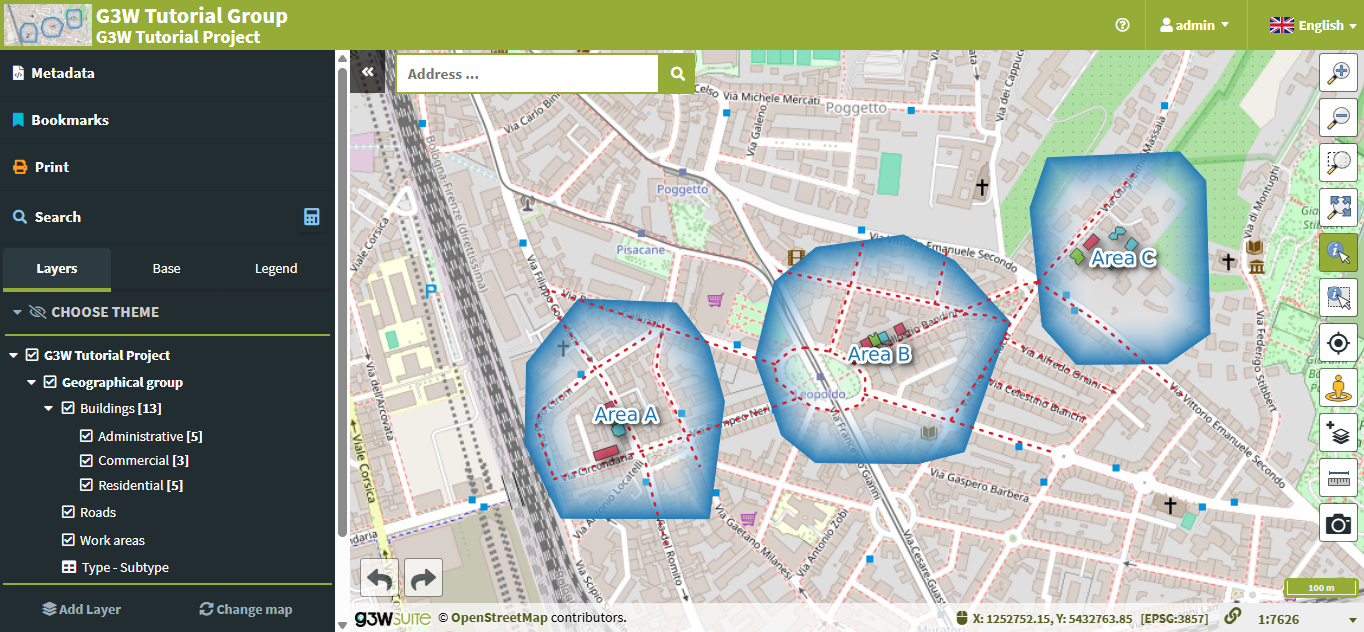 Live WebGIS