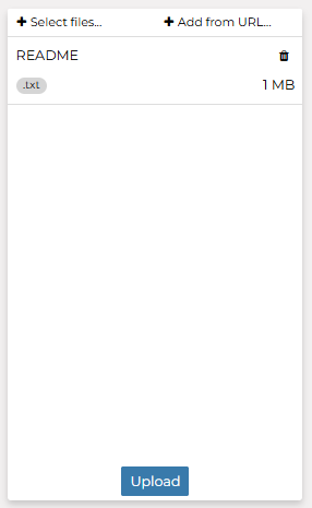 Selected Files