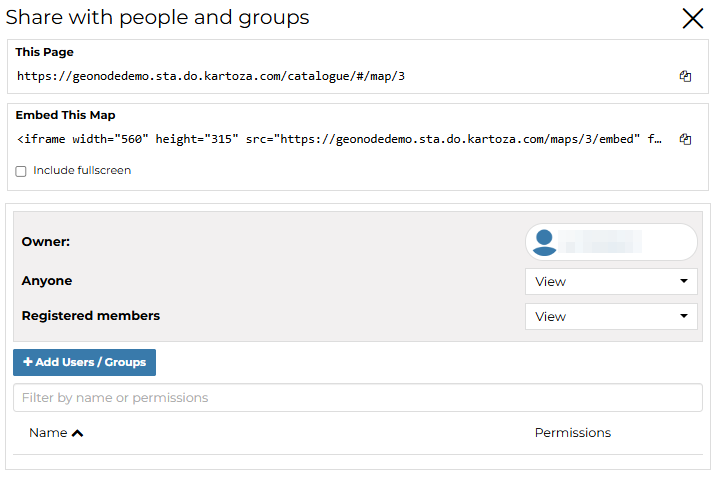 Share Permissions