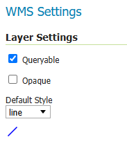 WMS Settings