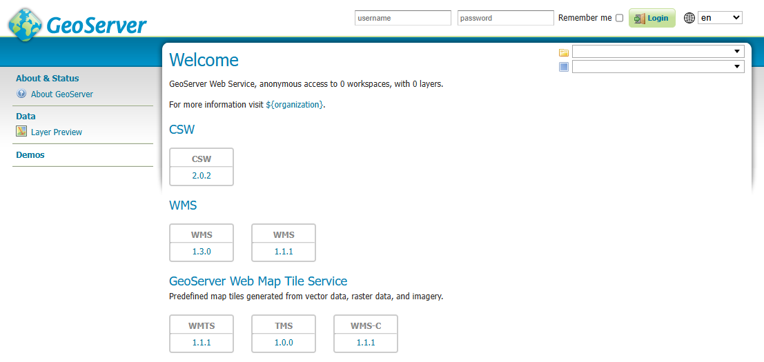 Welcome Page