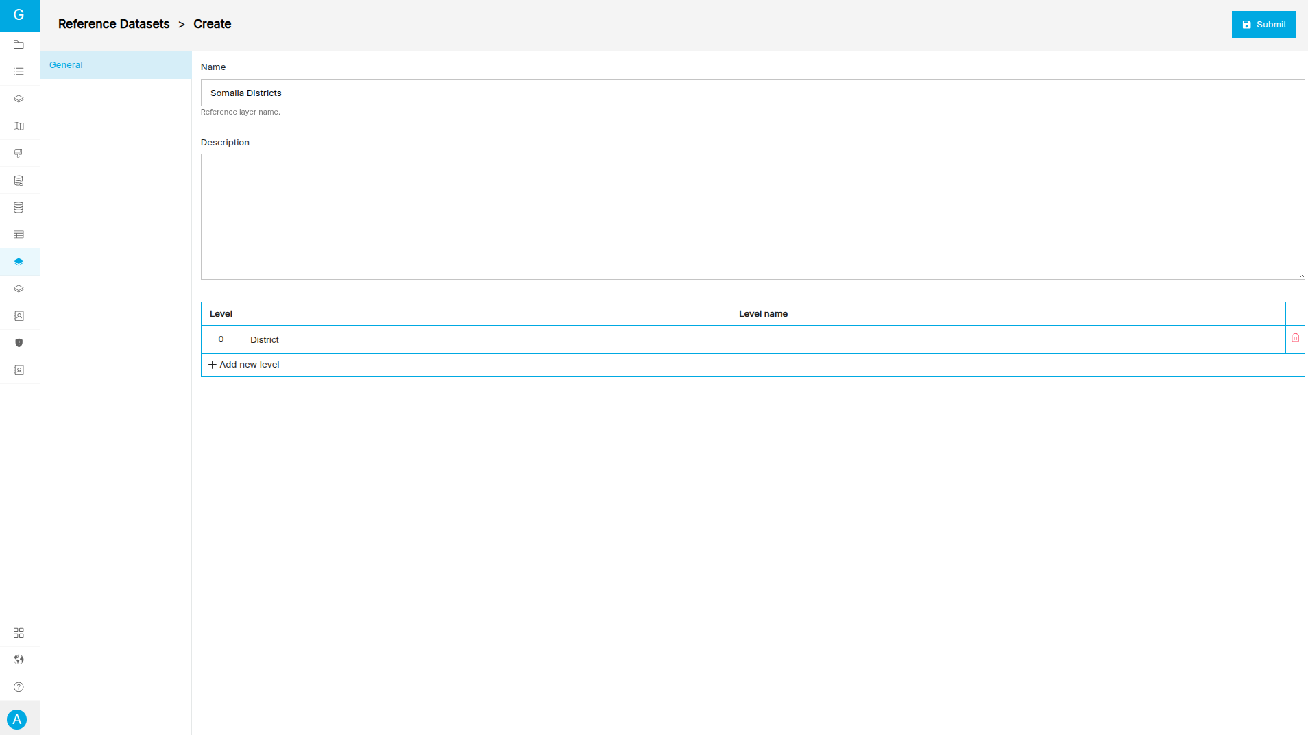 Create Reference Dataset