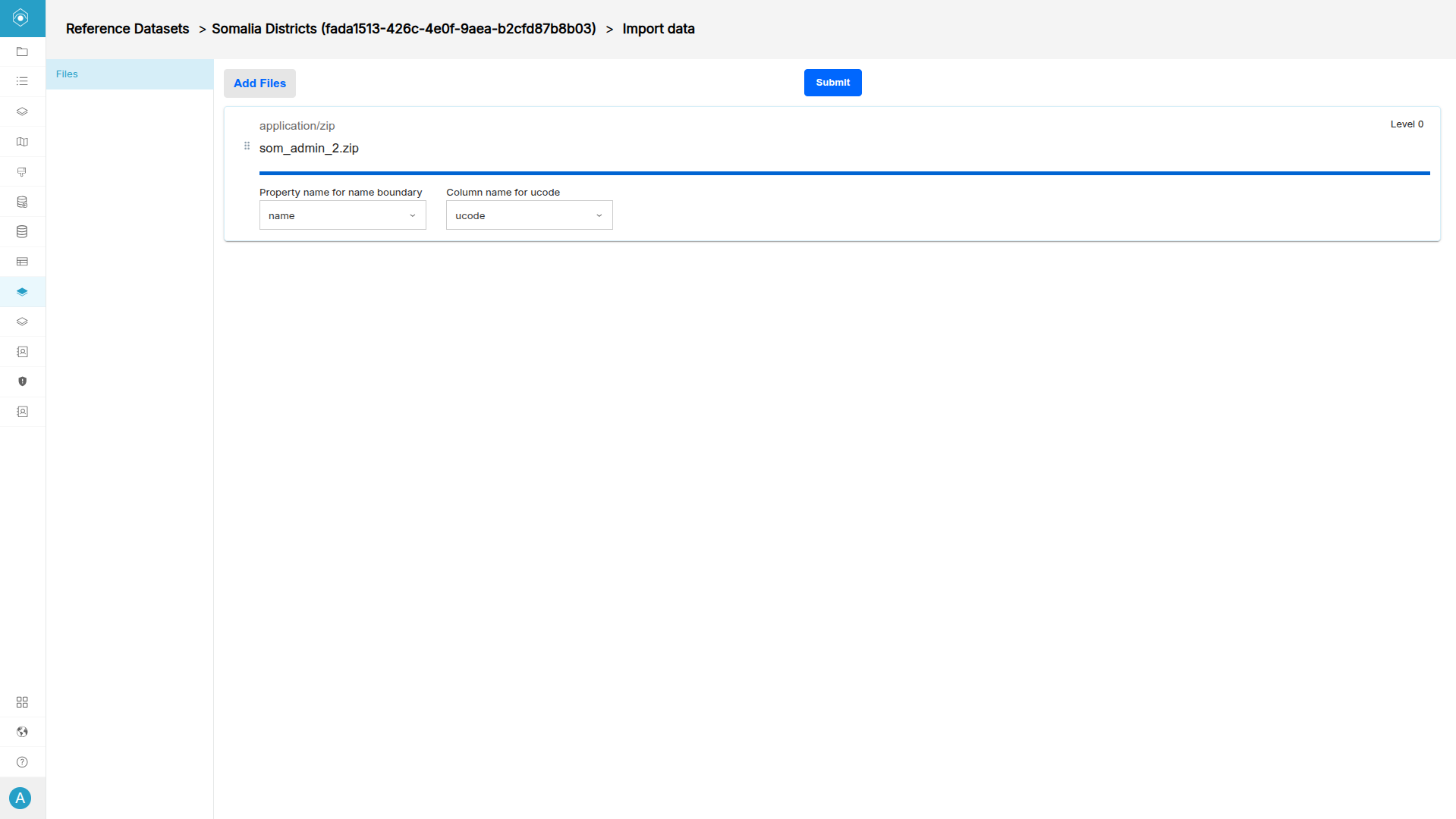 Import Boundary Data