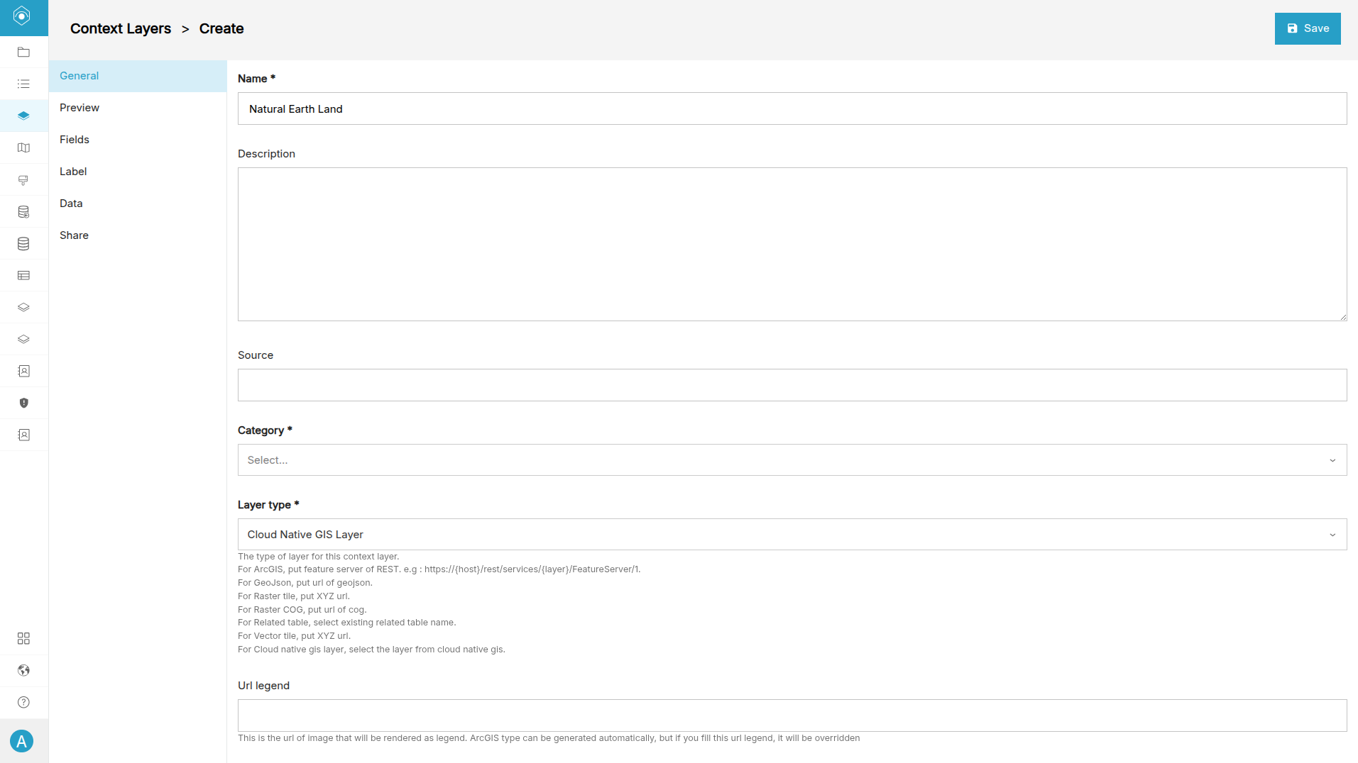Create Context Layer