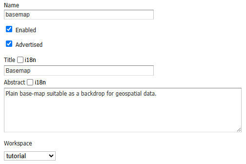 Basic Resource Info section