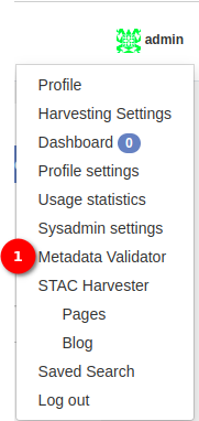 metadata validator option