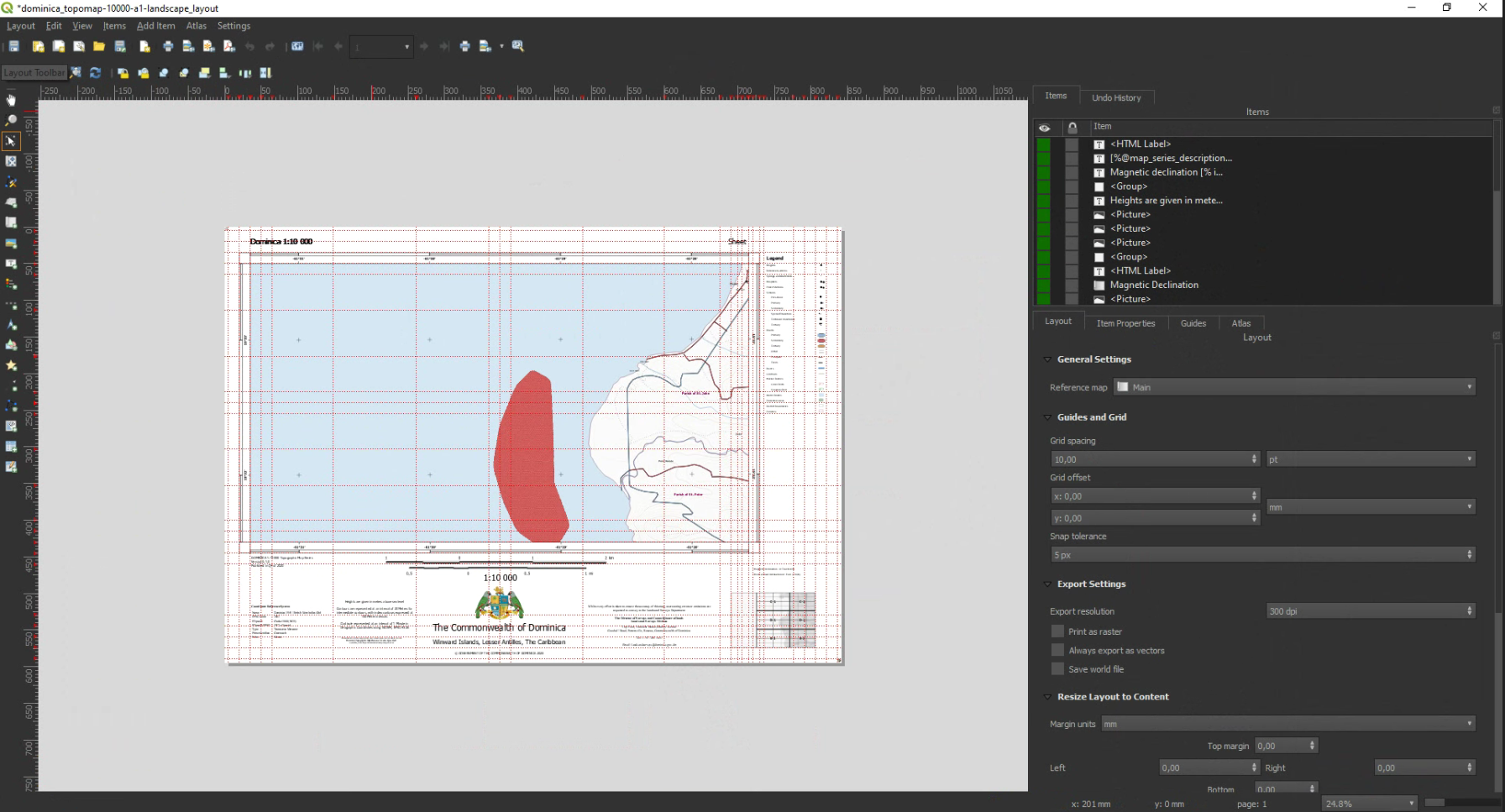 QGIS atlas example