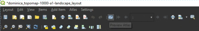 QGIS atlas preview