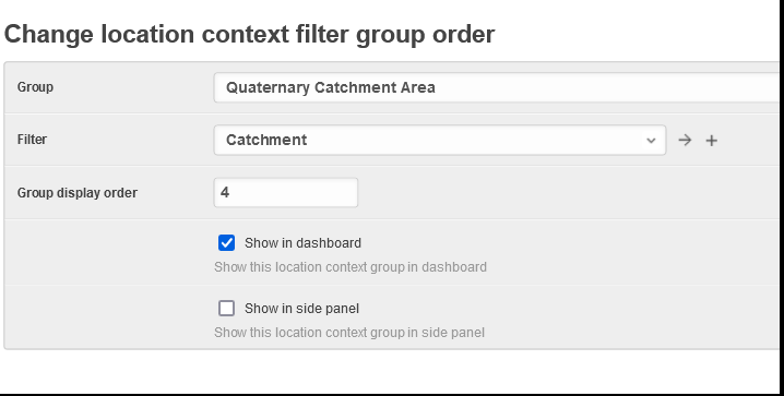 Location context filters 2