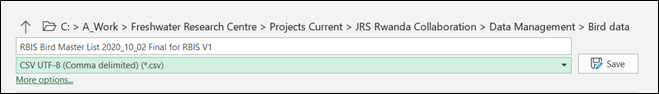 ave as UTF-8