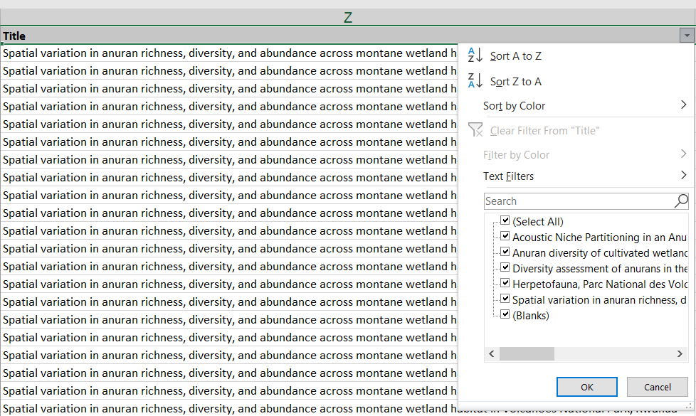 Occurrence Data Preparation 11