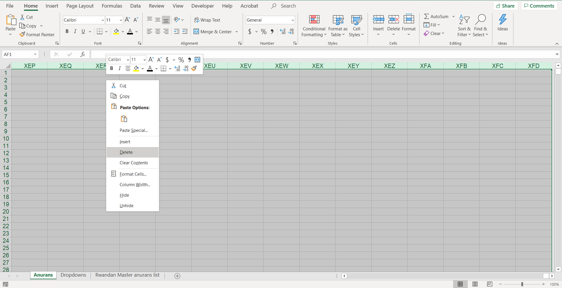 Occurrence Data Preparation 17