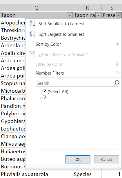 Occurrence Data Preparation 5