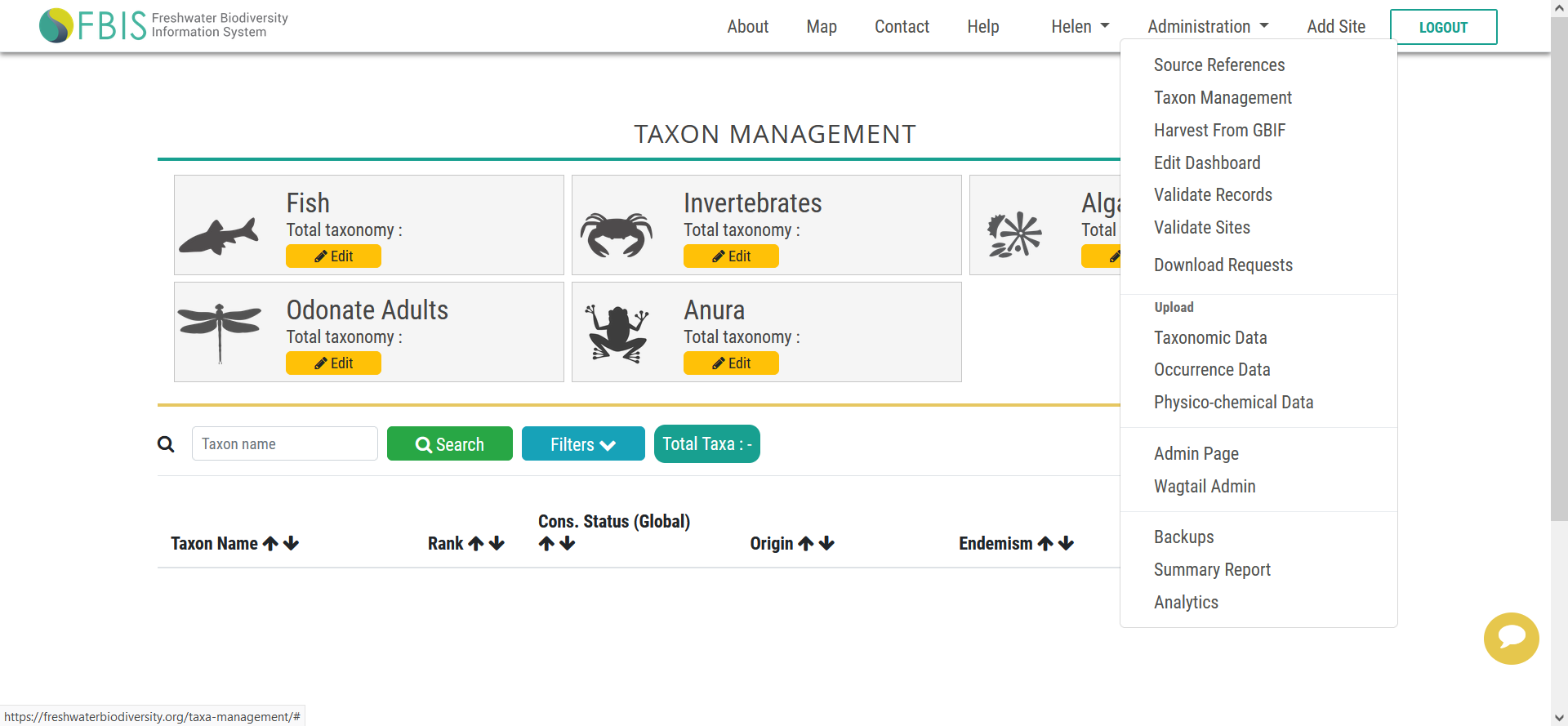 Taxa Management 1