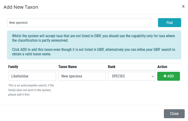 Taxa Management 15