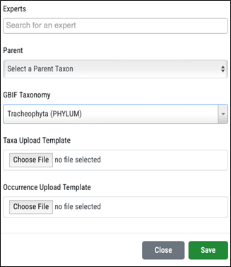GBIF Taxonomy2