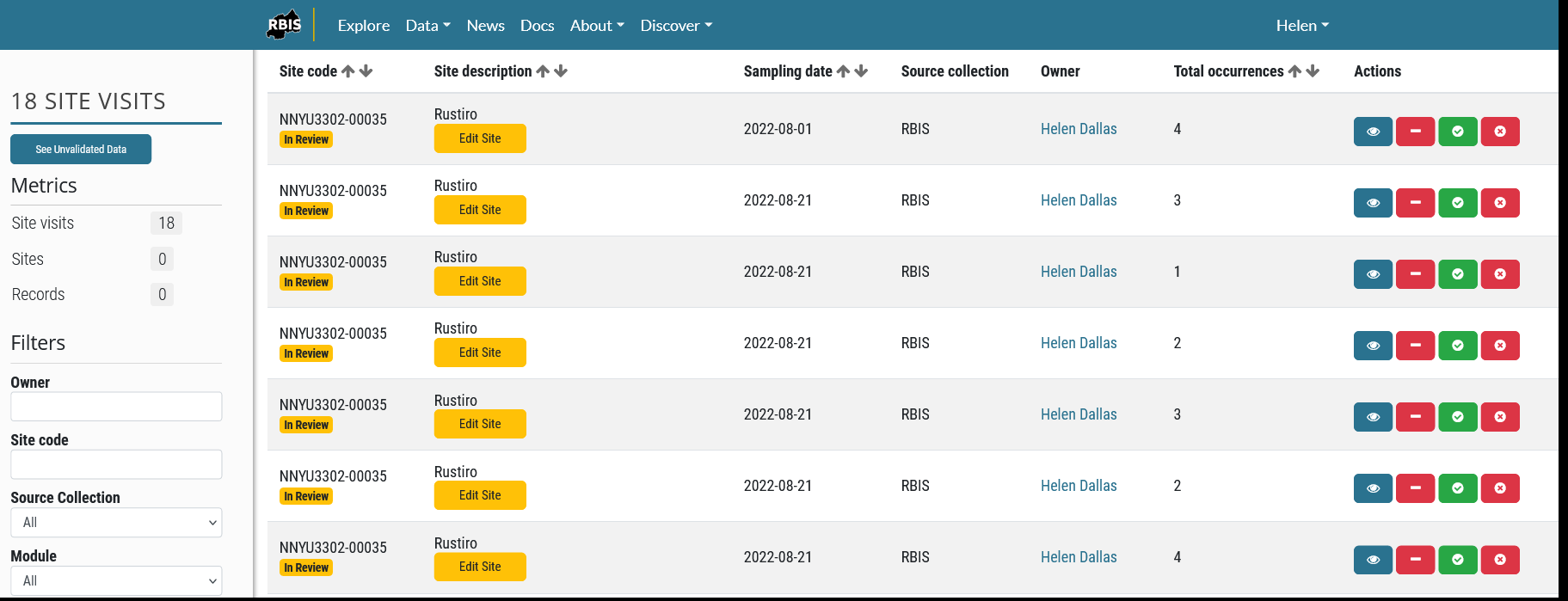 Validate Records 5