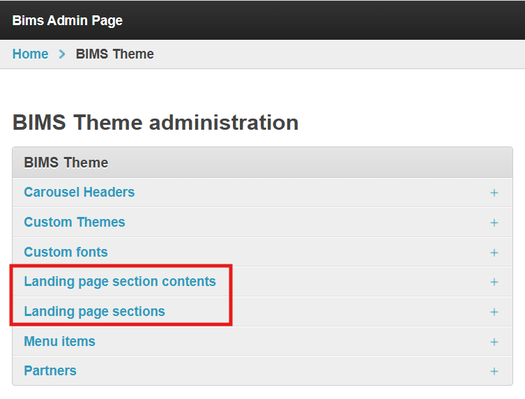 BIMS Theme