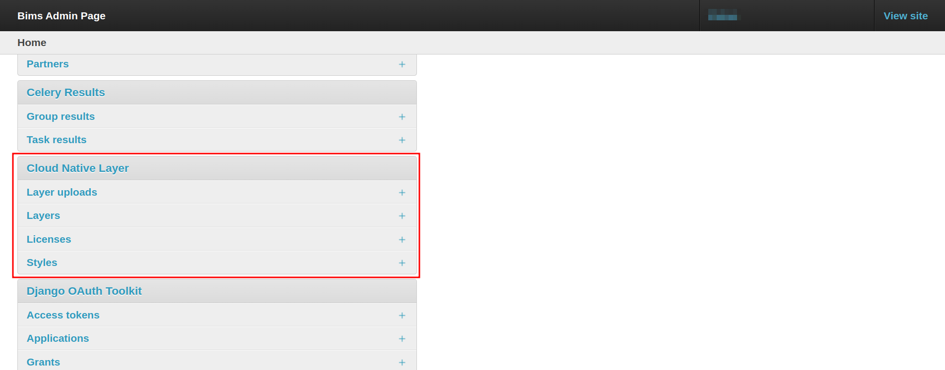 Cloud Native Layers Section