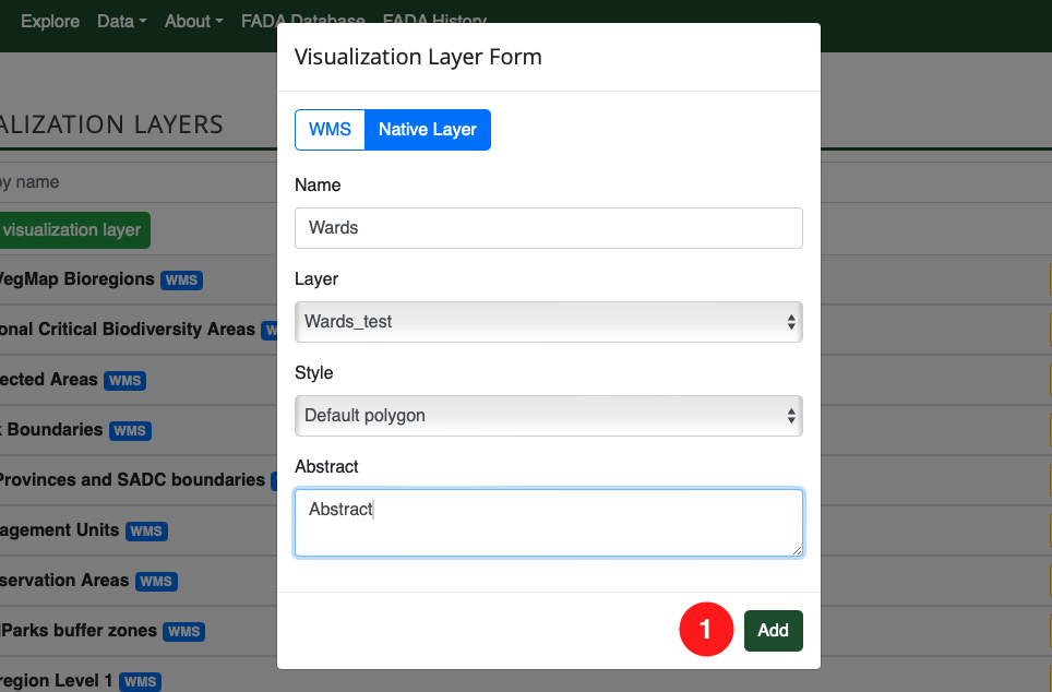 Publish Spatial Layer 4