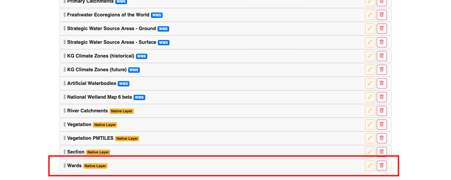 Publish Spatial Layer 5