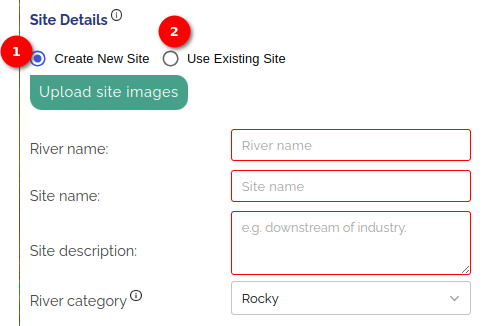 site details