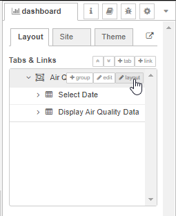 Edit Dashboard Layout 2