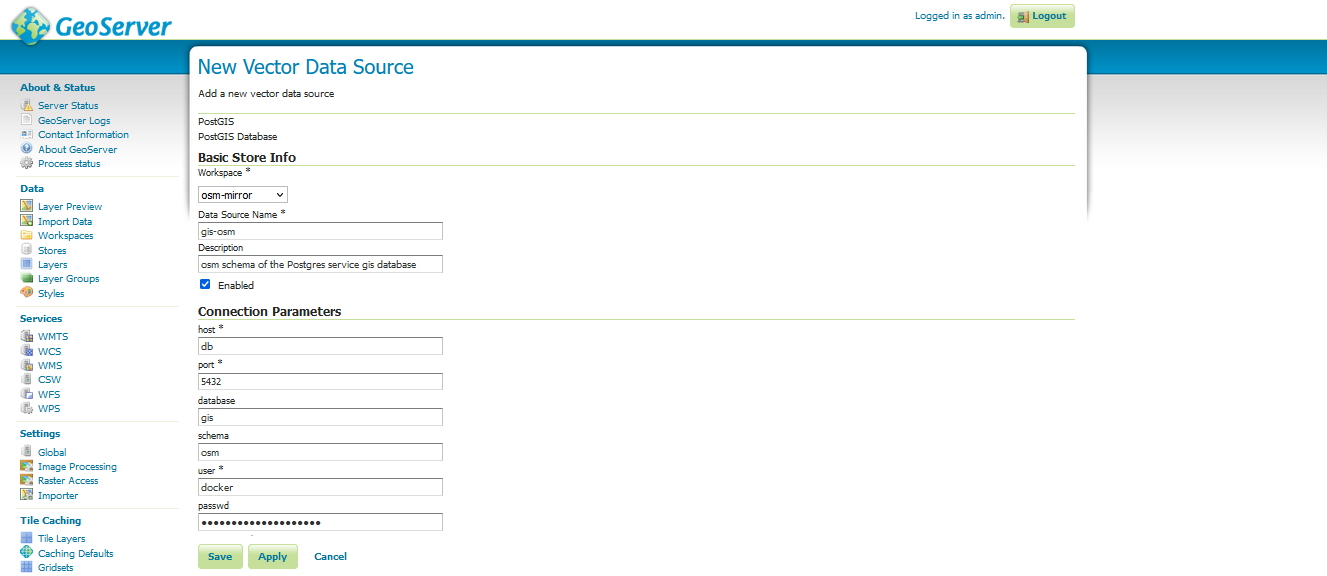 New Vector Data Source