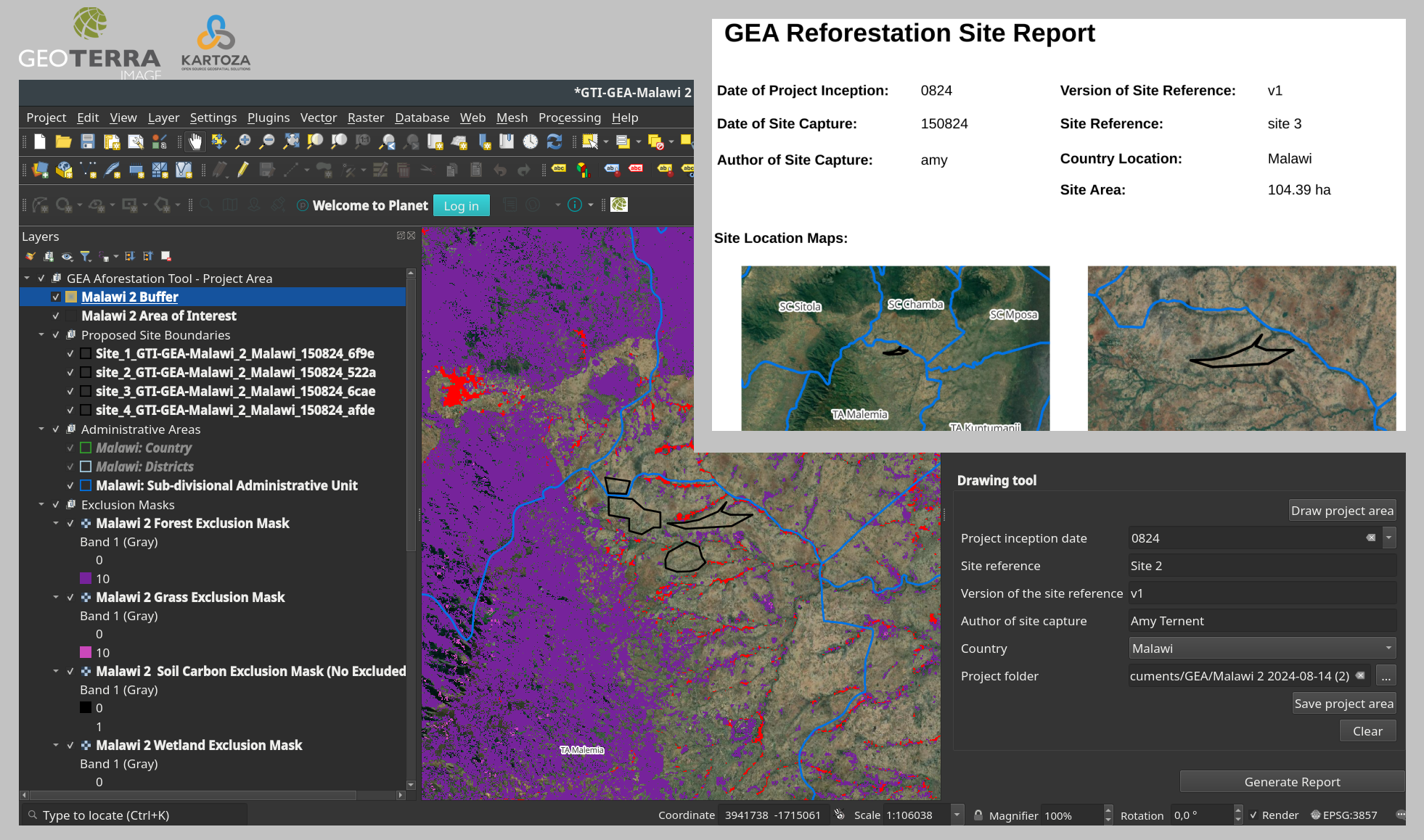 Gea reforestation