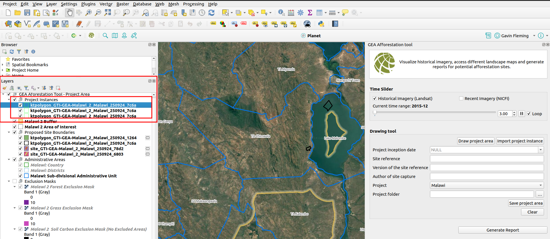 Qgis Interface