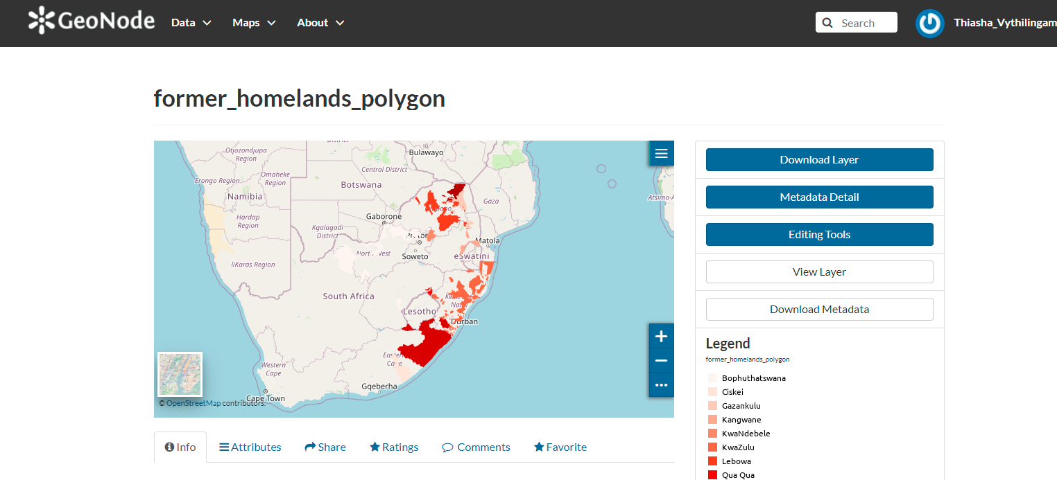 Home Lands Data