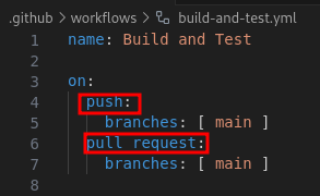 push or pull request