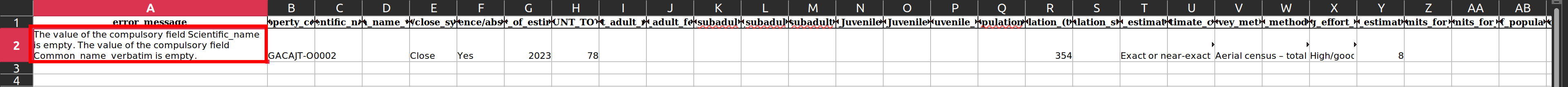 Data Upload Issue 3